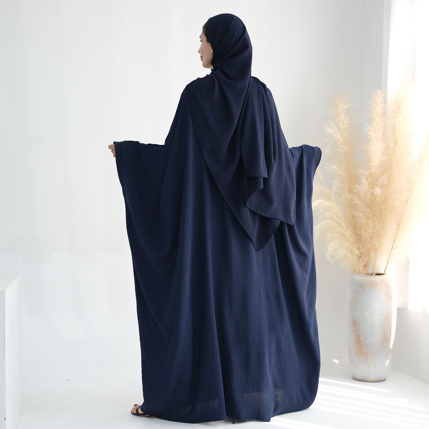 Latest Modest Abaya by Tabara  Elegant Muslim Dress Turkey Style