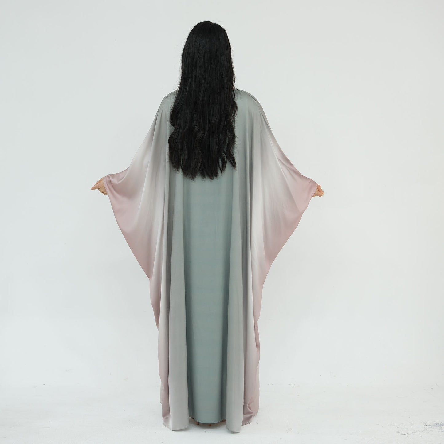 Tabara Modest Abaya Elegant Batwing Kaftan Muslim Dress