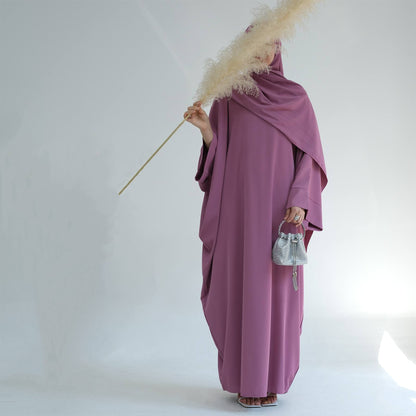 Tabara Nida Classic Abaya – Plain Everyday Modest Wear