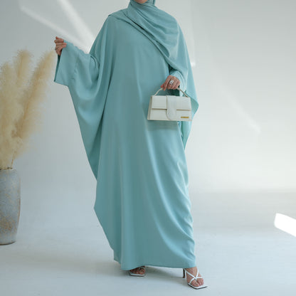 Tabara Nida Classic Abaya – Plain Everyday Modest Wear