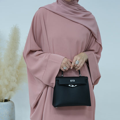 Tabara Nida Classic Abaya – Plain Everyday Modest Wear