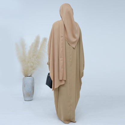 Tabara Nida Classic Abaya – Plain Everyday Modest Wear